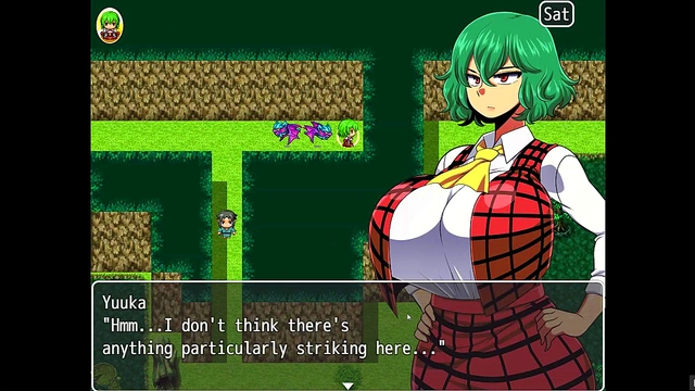 Naughty Tailor Yuka With Giant Tits Seduces in Hentai Game Episode 3