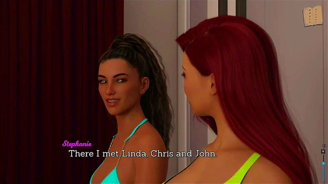 Hentai Cartoon Couple's Ecchi Leap Of Faith Game Walkthrough