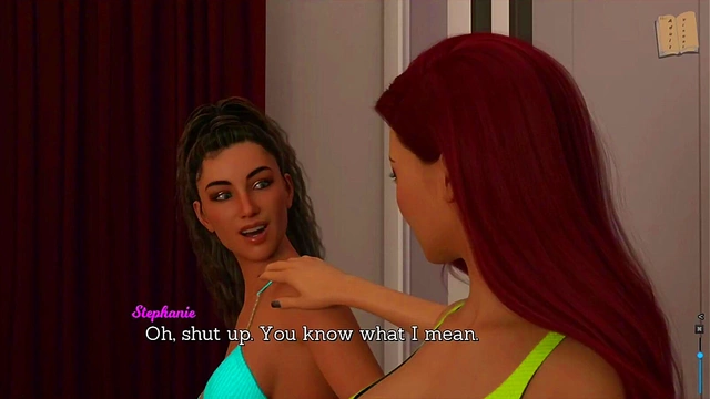 Hentai Cartoon Couple's Ecchi Leap Of Faith Game Walkthrough