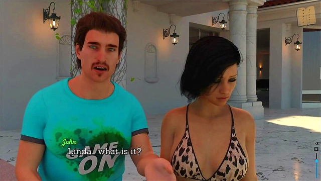 Hentai Cartoon Couple's Ecchi Leap Of Faith Game Walkthrough