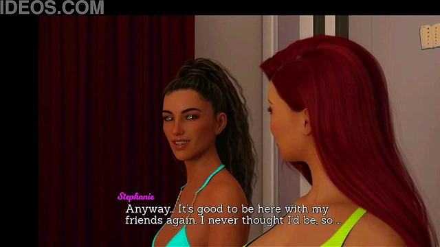 Hentai Cartoon Couple's Ecchi Leap Of Faith Game Walkthrough