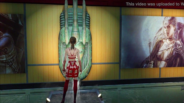 Sexy Brunette Shows Off Fallout 4 Fashion With 3D Hentai Action
