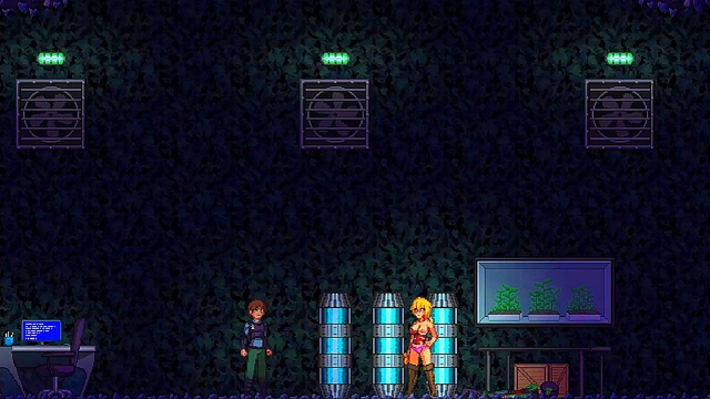 Sci-Fi Soldier Seduced by Alien With Big Tits in Rough Hentai Action