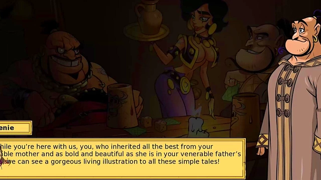 Blonde Princess Iris Fights Genies & Monsters for Hot Hentai Action