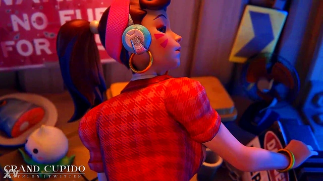 DVA’s Hot 3D AnimeSex Adventure with Big Tits & Deep Dick Action