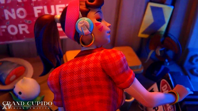 DVA’s Hot 3D AnimeSex Adventure with Big Tits & Deep Dick Action