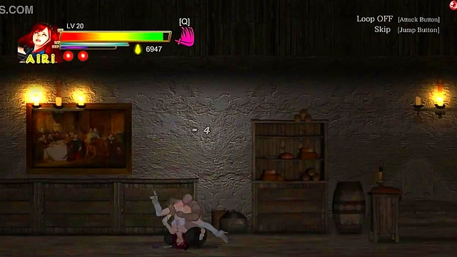 Cute Red-Haired Girl Fucks Monsters in Guilty Hell New Hentai Gameplay