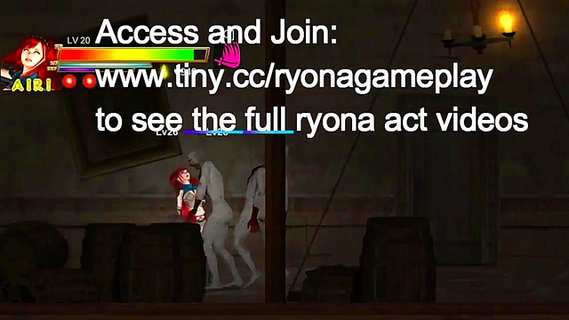 Cute Red-Haired Girl Fucks Monsters in Guilty Hell New Hentai Gameplay