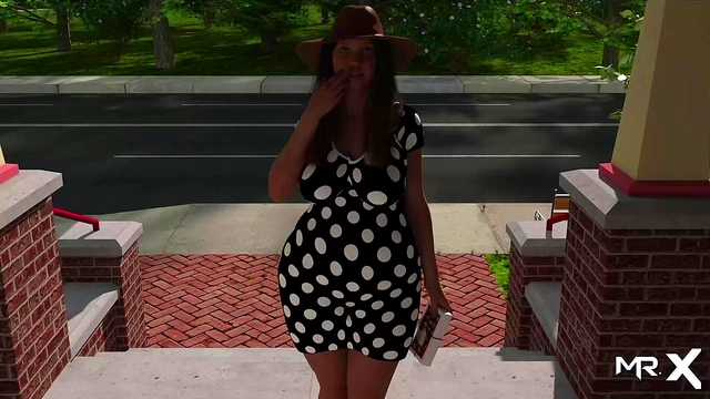 BBW Anime Goddess Gives Mind-Blowing Blowjob In Pine Falls Game