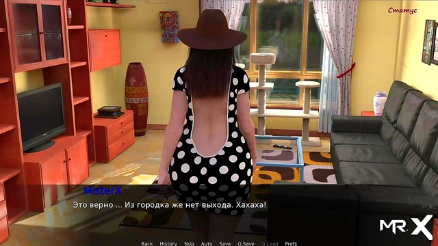 BBW Anime Goddess Gives Mind-Blowing Blowjob In Pine Falls Game