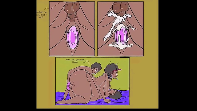 Wappah's Big-Ass Anime Threesome With Grigori – Blowjob & Huge Cocks