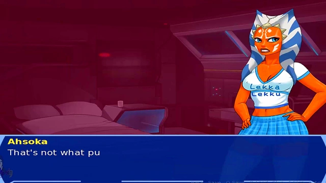 Hentai Slave Ahsoka Torn Between Jedi Master & Sith Lord for Orgasms