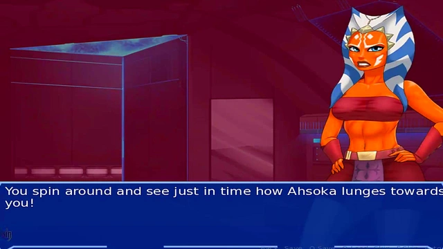 Hentai Slave Ahsoka Torn Between Jedi Master & Sith Lord for Orgasms