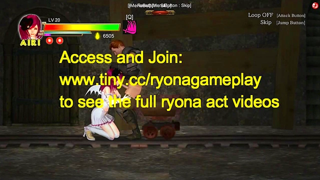 Pretty Airi Hentai Girl Seduces Mine Man for Sexy Gameplay Action