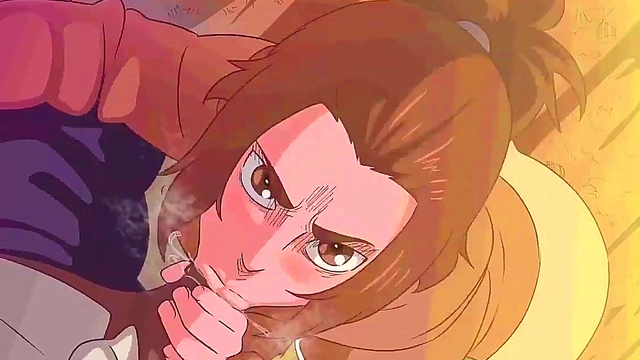 Gabi Braun from SnK Gives Intense Anime Blowjob To Eren Jaeger
