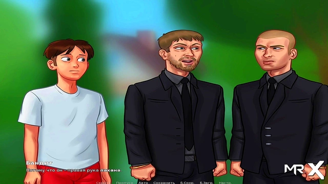 Hugging Babe in Pajamas – Summertime Saga Anime Lets Play