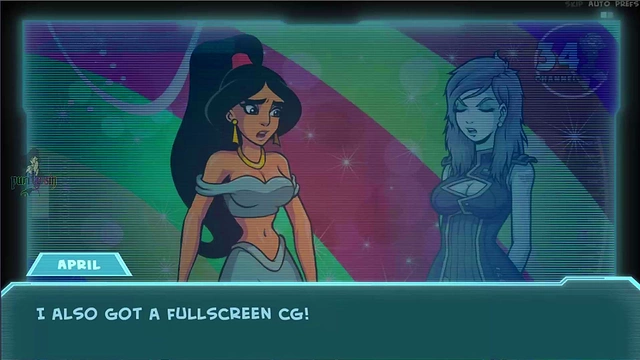 Hermione & April O'Neil Get Milked By TMNT in Akabur's Anime Porn Game Adventure