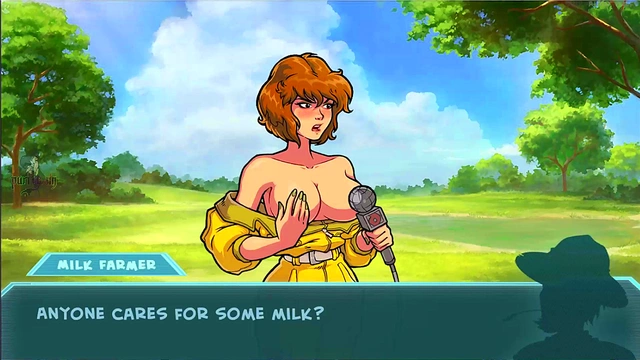 Hermione & April O'Neil Get Milked By TMNT in Akabur's Anime Porn Game Adventure
