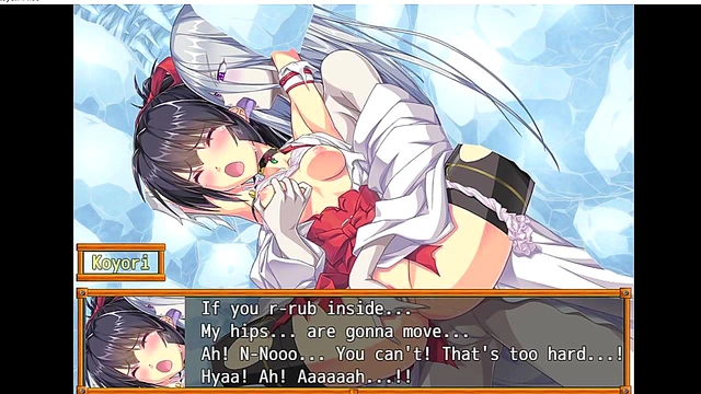 Divine Miko Koyori Part 2 – Anime Goddess Seduces With Passionate Hentai Action