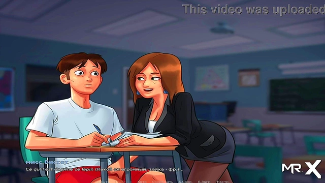 Teen Teacher Tempts With Tit Teasing In Summertime Saga Anime