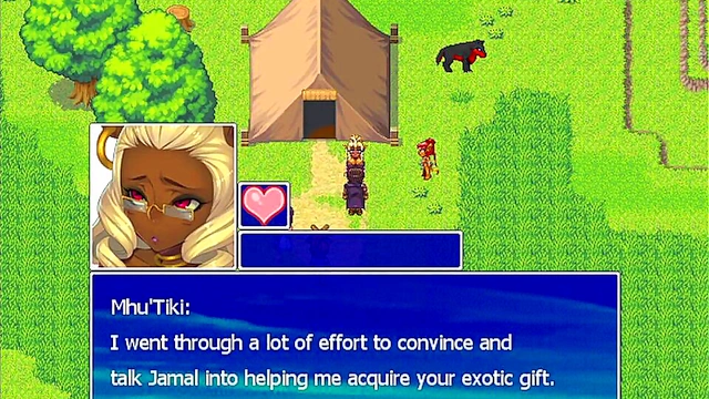 Huge Boobed Queen Opala Gets BBC Action in Legendary Anime Game Session