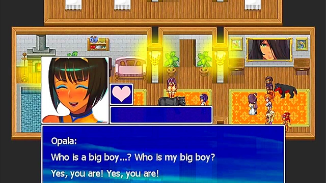 Huge Boobed Queen Opala Gets BBC Action in Legendary Anime Game Session