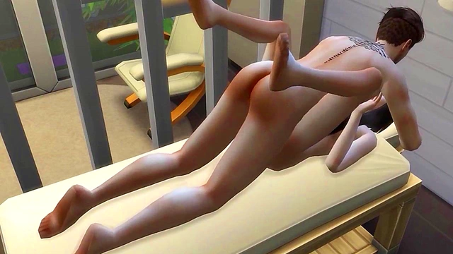 3D Hentai Massage Room Fantasy – Cunnilingus Leads to Mind-Blowing Orgasms
