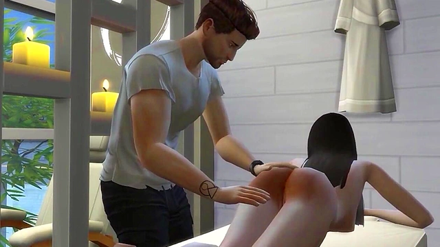 3D Hentai Massage Room Fantasy – Cunnilingus Leads to Mind-Blowing Orgasms