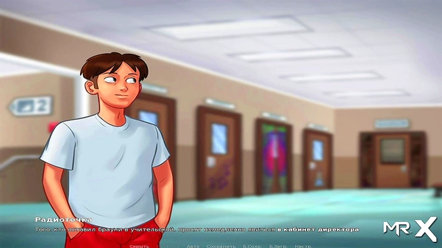 Teen Anime Cutie Learns French With naughty Summertime Saga Fun