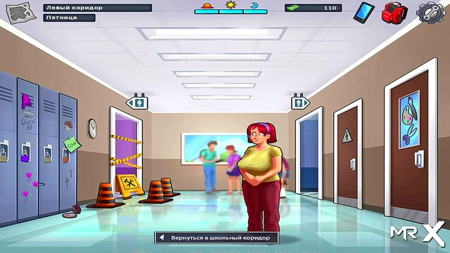 Teen Anime Cutie Learns French With naughty Summertime Saga Fun