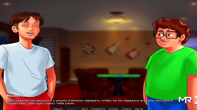 Big-Ass Anime Chick Fucks Uncensored in Summertime Saga Porn Game Adventure