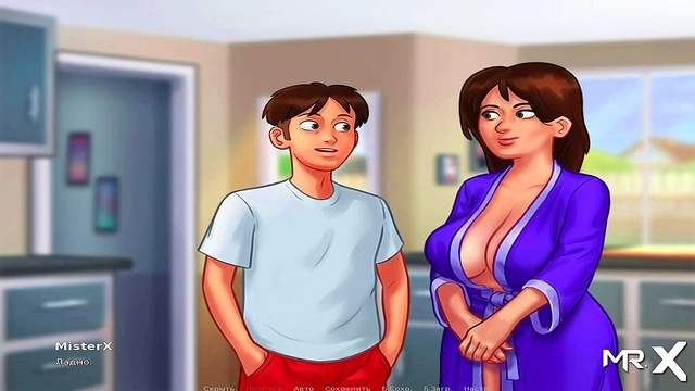 Big-Ass Anime Chick Fucks Uncensored in Summertime Saga Porn Game Adventure