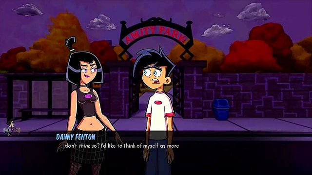 MILF Redhead Moans Loudly in Danny Phantom Anime Ghost Bondage Sex Scene