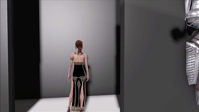 Cute Brunette Anime Chick Shows Off Sexy Fallout 4Fashion In Bed