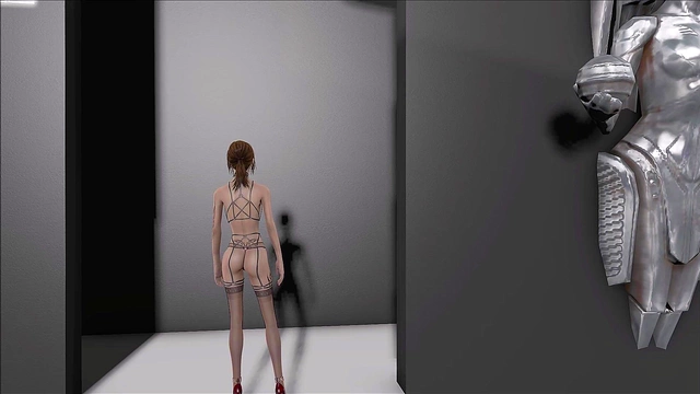 Cute Brunette Anime Chick Shows Off Sexy Fallout 4Fashion In Bed