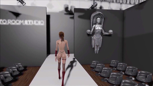 Cute Brunette Anime Chick Shows Off Sexy Fallout 4Fashion In Bed