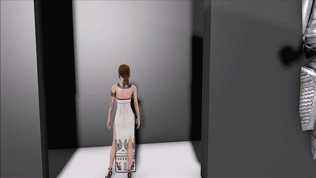 Cute Brunette Anime Chick Shows Off Sexy Fallout 4Fashion In Bed