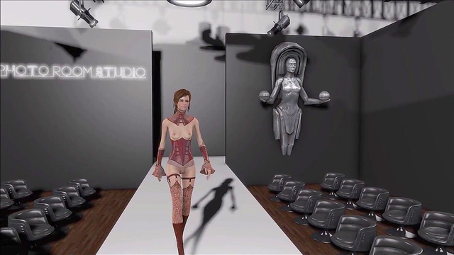 Cute Brunette Anime Chick Shows Off Sexy Fallout 4Fashion In Bed