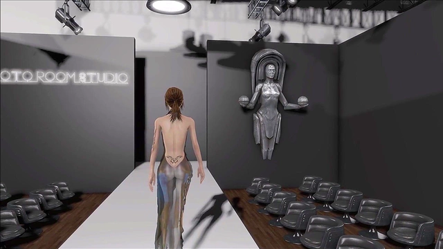 Cute Brunette Anime Chick Shows Off Sexy Fallout 4Fashion In Bed