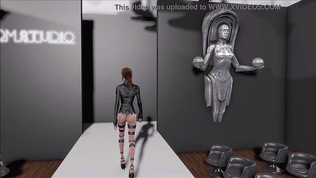 Cute Brunette Anime Chick Shows Off Sexy Fallout 4Fashion In Bed