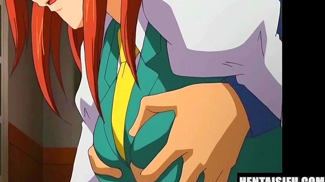 Horny Waitress Begs for Anal Creampie in Hentai Sex Cafe Anime