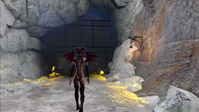 Sexy Brunette Anime Chick Dressed in Fallout 4 Fashion Seduces You