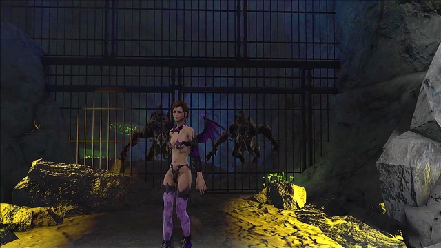 Sexy Brunette Anime Chick Dressed in Fallout 4 Fashion Seduces You