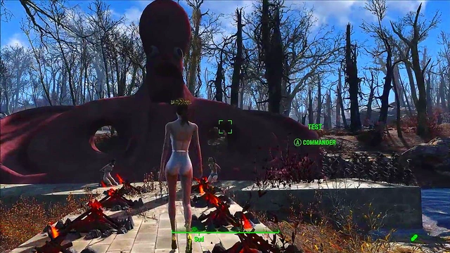 Sexy Brunette Anime Chick Shows Off Fallout 4 Fashion With Hot Hentai Action