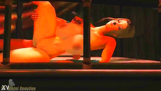 3D Hentai Sexy Tigress Rides Dick Hard For Intense Orgasm