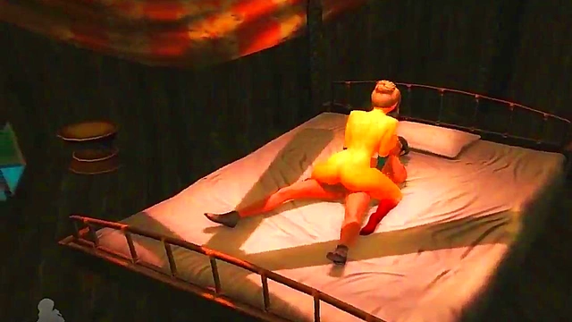 3D Hentai Sexy Tigress Rides Dick Hard For Intense Orgasm