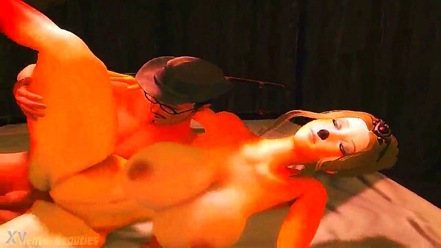 3D Hentai Sexy Tigress Rides Dick Hard For Intense Orgasm