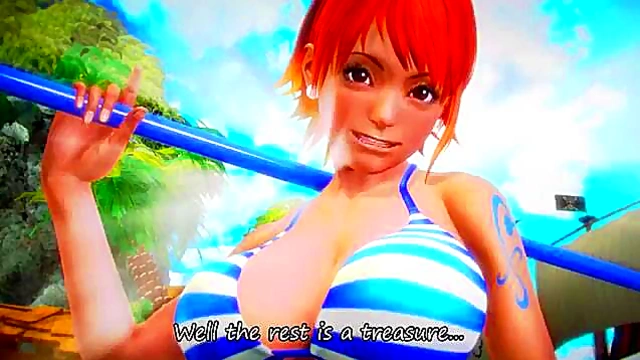 POV Nami Rides Dick Hard While You Watch From The Front Row One Piece Hentai'action