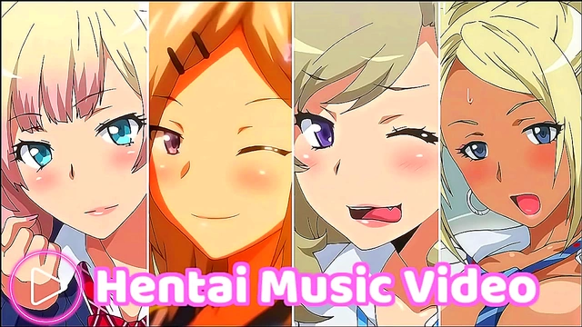Big-Busted Anime Schoolgirl Gets Creamed in HMV Bitch PMV