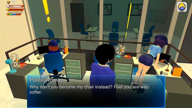 Humiliated Slave Endures Femdom Trampling & Facesitting at Police Station